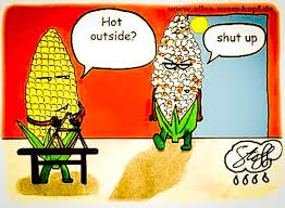 Hot Popped Corn On Cob