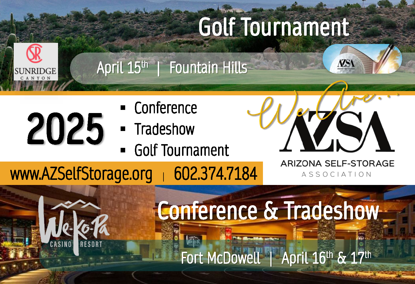 2025 AZSA Conference & Golf Tournament 2025 AZSA Conference & Golf Tournament